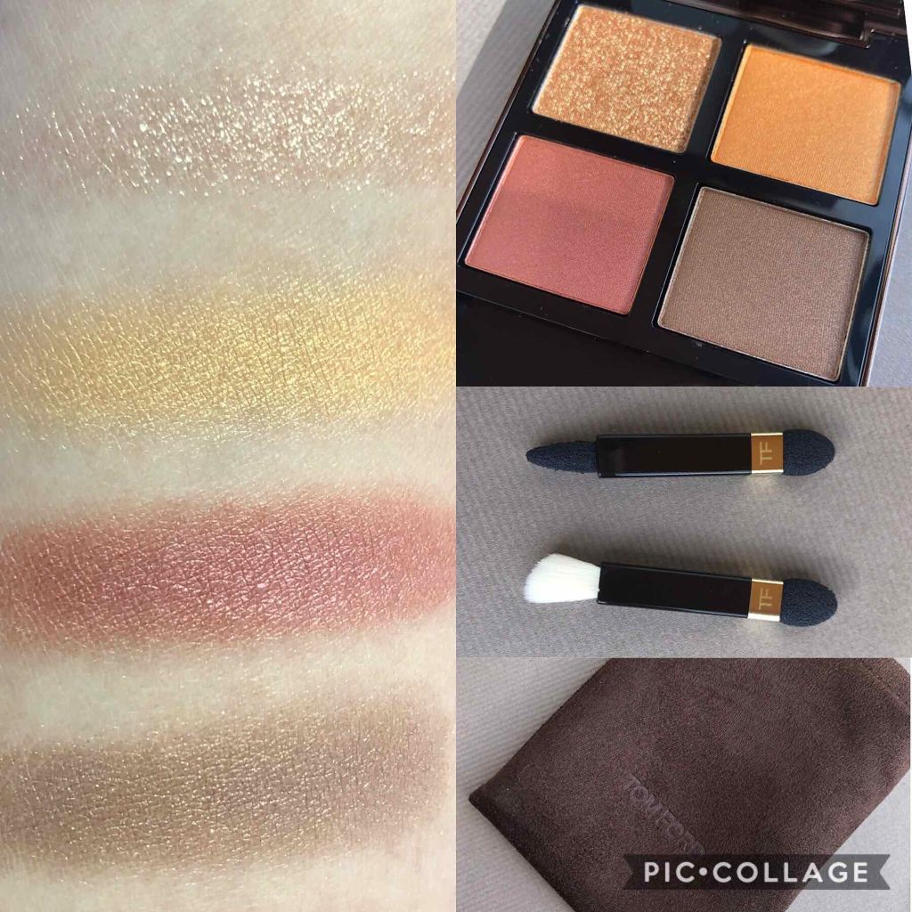 アイ カラー クォード/TOM FORD BEAUTY/アイシャドウパレットを使ったクチコミ(2枚目)