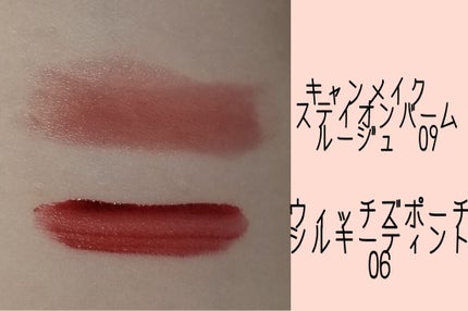 ステイオンバームルージュ/キャンメイク/口紅を使ったクチコミ(2枚目)