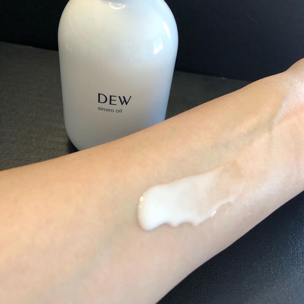 白色オイル/DEW/美容液を使ったクチコミ（2枚目）