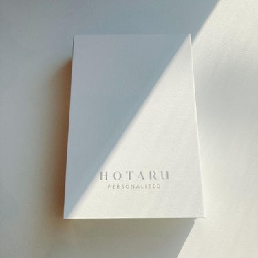  HOTARU PERSONALIZED LOTION／MOISTURIZER /HOTARU PERSONALIZED/スキンケアキットを使ったクチコミ（2枚目）