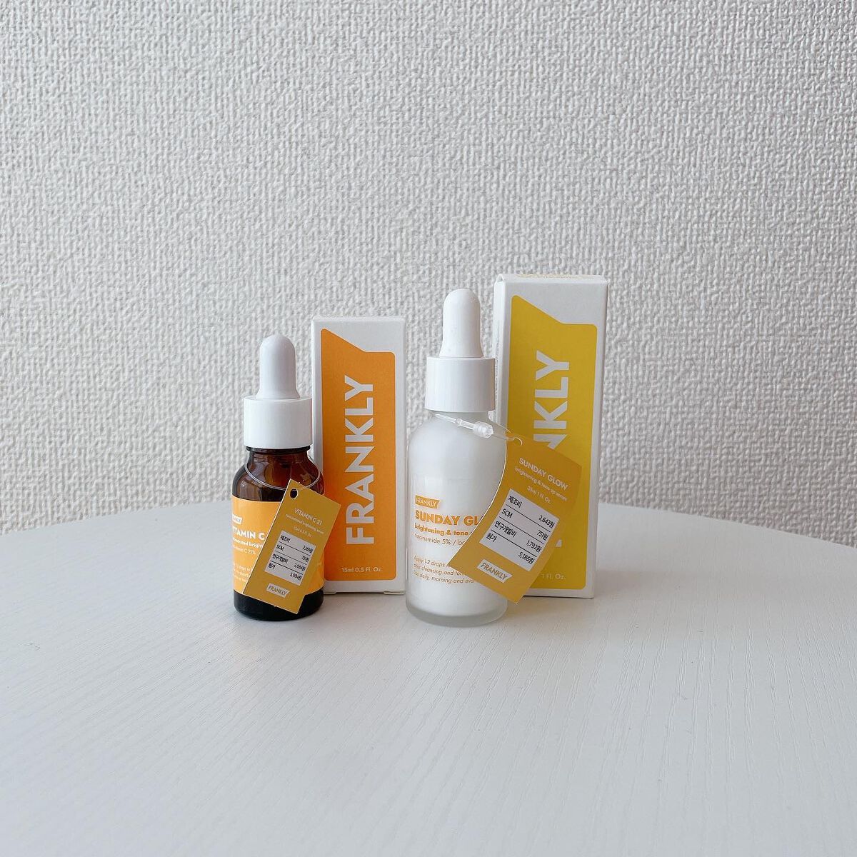 ビタミンC21セラム/Frankly/美容液を使ったクチコミ（3枚目）