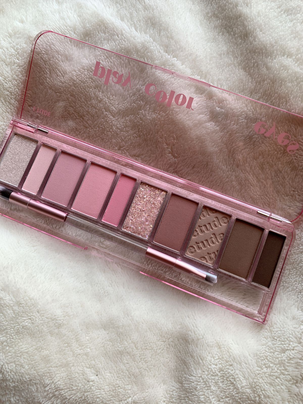 プレイカラー アイシャドウ/ETUDE/アイシャドウパレットを使ったクチコミ(2枚目)