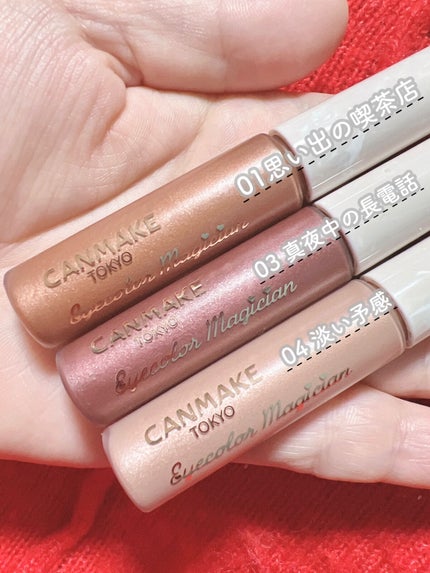 アイカラーマジシャン/キャンメイク/アイシャドウを使ったクチコミ(2枚目)