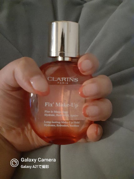 フィックス メイクアップ/CLARINS/ミスト状化粧水を使ったクチコミ(1枚目)