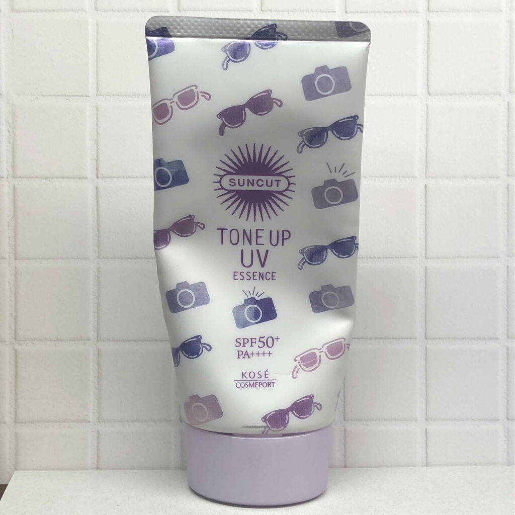 トーンアップUV エッセンス/サンカット®/日焼け止めローションを使ったクチコミ(1枚目)