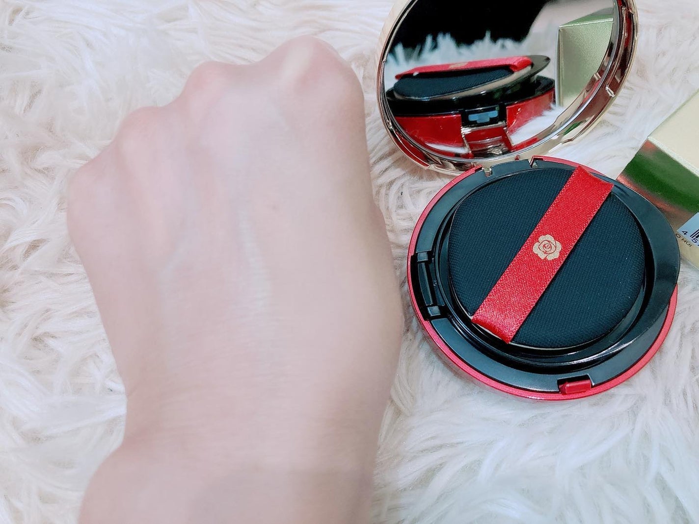 アルーチェルーチェ クッションファンデーション/Aluce luce/クッションファンデーションを使ったクチコミ(6枚目)