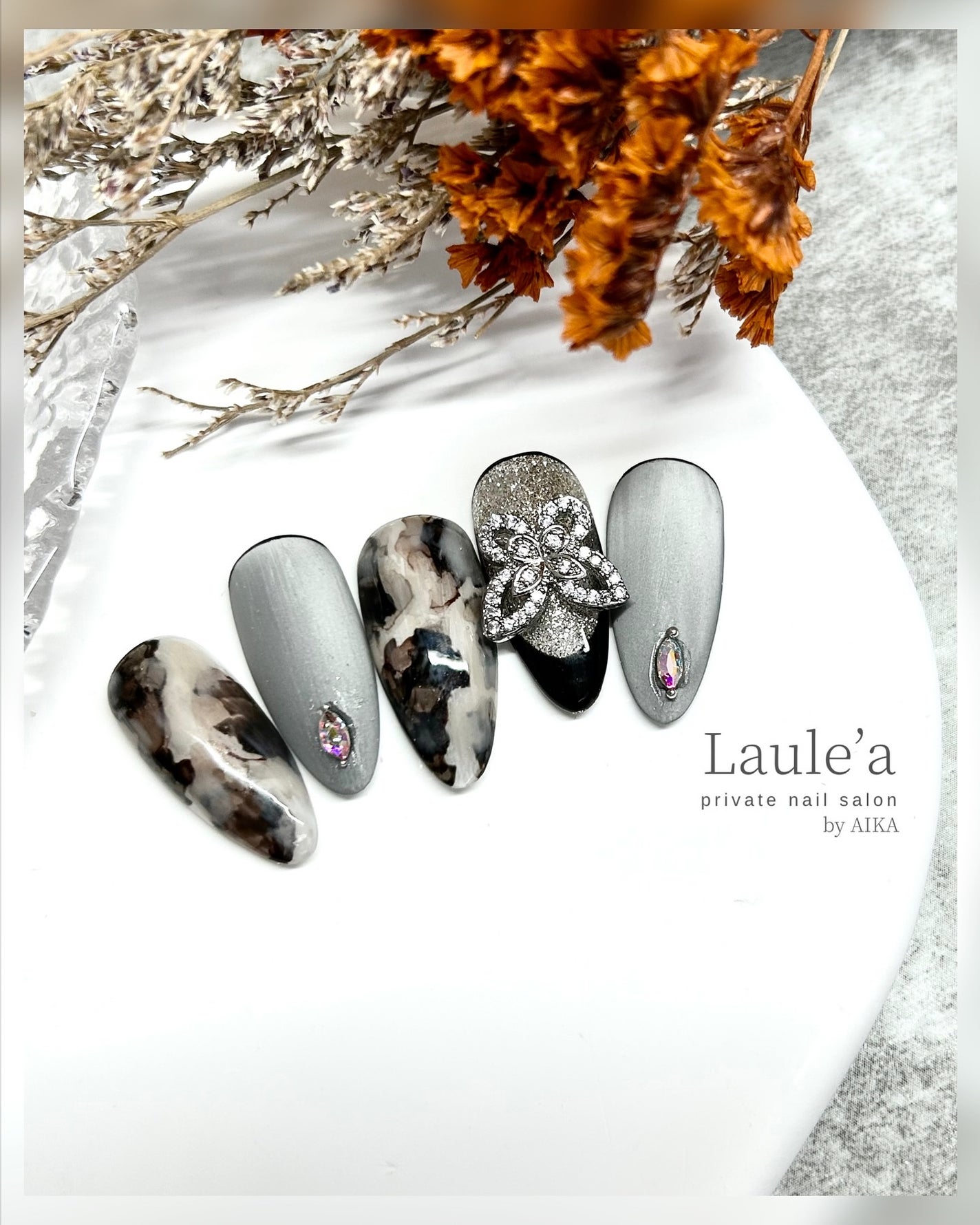 リーフストーン/キラネイル/ネイルチップ・パーツを使ったクチコミ(3枚目)