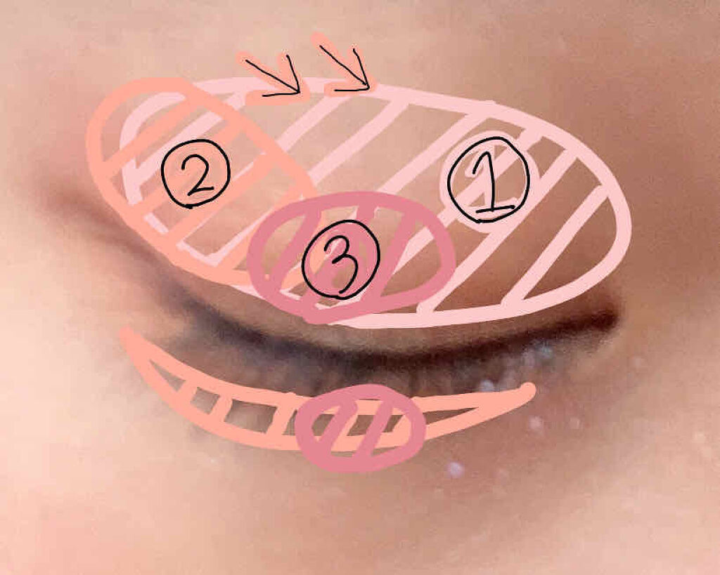 ルックアット マイアイ カフェ/ETUDE/単色アイシャドウを使ったクチコミ（2枚目）