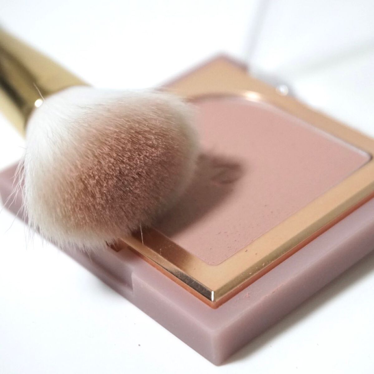 フラッターブラッシャー/mude/パウダーチークを使ったクチコミ(5枚目)