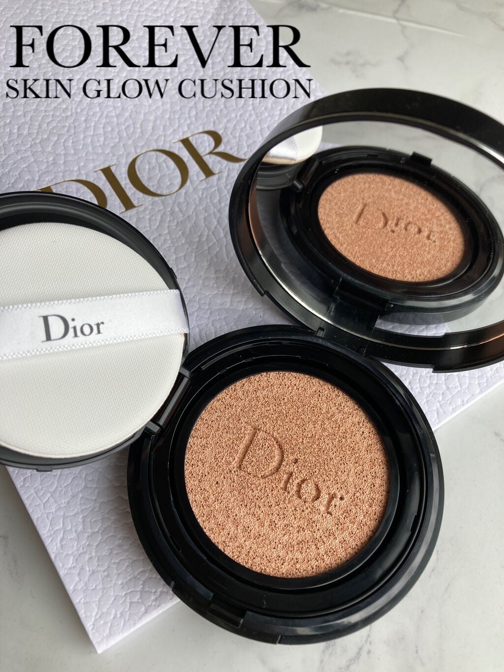 ディオールスキン フォーエヴァー グロウ クッション/Dior/クッションファンデーションを使ったクチコミ(1枚目)