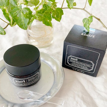ミッドナイトブルーカーミングクリーム/Klairs/フェイスクリームを使ったクチコミ(1枚目)