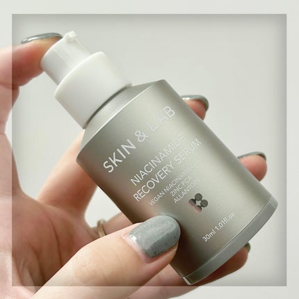 ヴィーガンナイアシンアミドリカバリーセラム/SKIN&LAB/美容液を使ったクチコミ(3枚目)