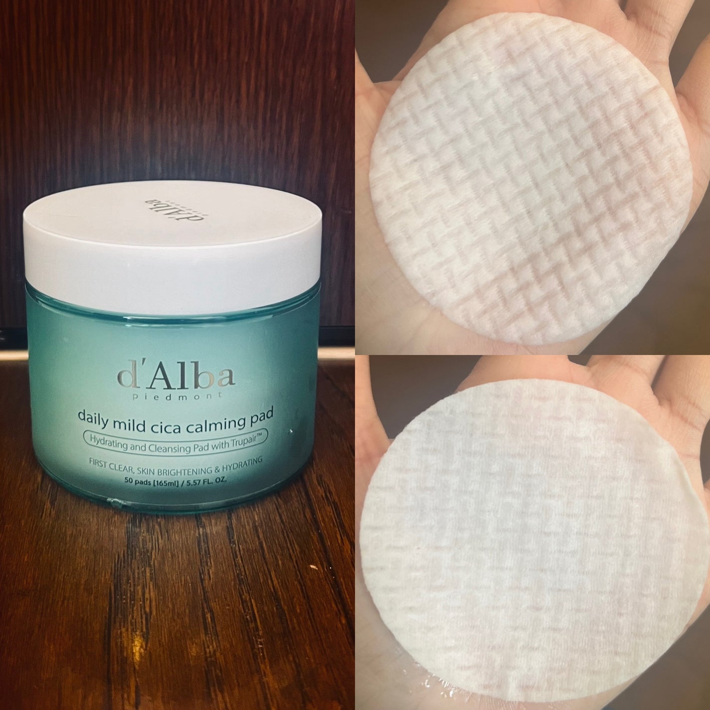 デイリーマイルドCICAカーミングパッド/ダルバ/スキンケア・基礎化粧品を使ったクチコミ(1枚目)