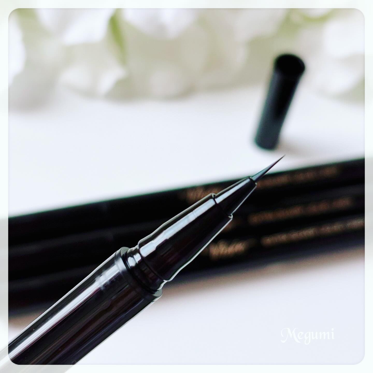 エクストラシャープ リキッドライナー RD410 バーガンディ/Visée/リキッドアイライナーを使ったクチコミ（3枚目）