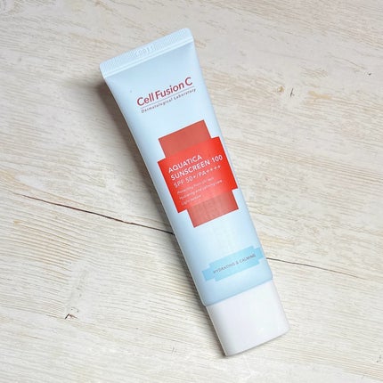 アクアティカサンスクリーン100/Cell Fusion C(セルフュージョンシー)/日焼け止めクリームを使ったクチコミ(2枚目)