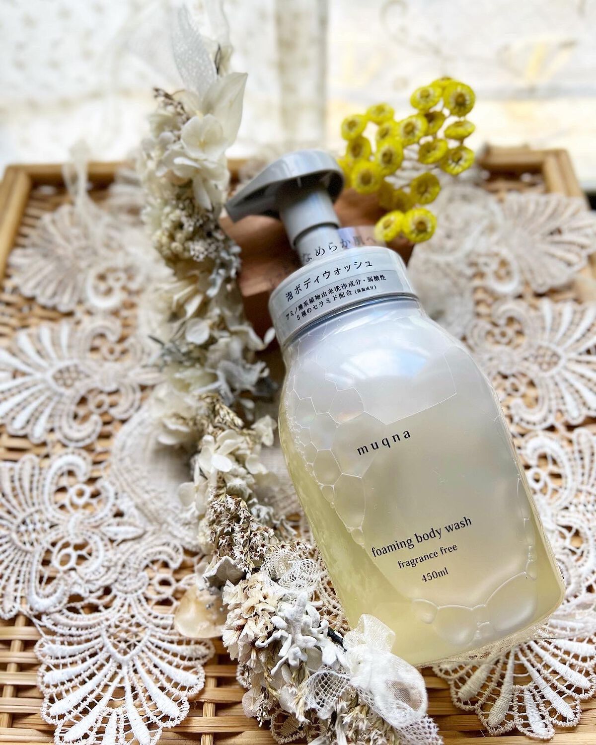 muqna(ムクナ) 泡ボディウォッシュ/東急ハンズ/ボディソープを使ったクチコミ（2枚目）