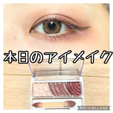 ひぽた✤投稿ある方フォロバ on LIPS 「本日のアイメイクです₍ᐢ⸝⸝•ω•⸝⸝ᐢ₎赤系統にまとめました..」（1枚目）