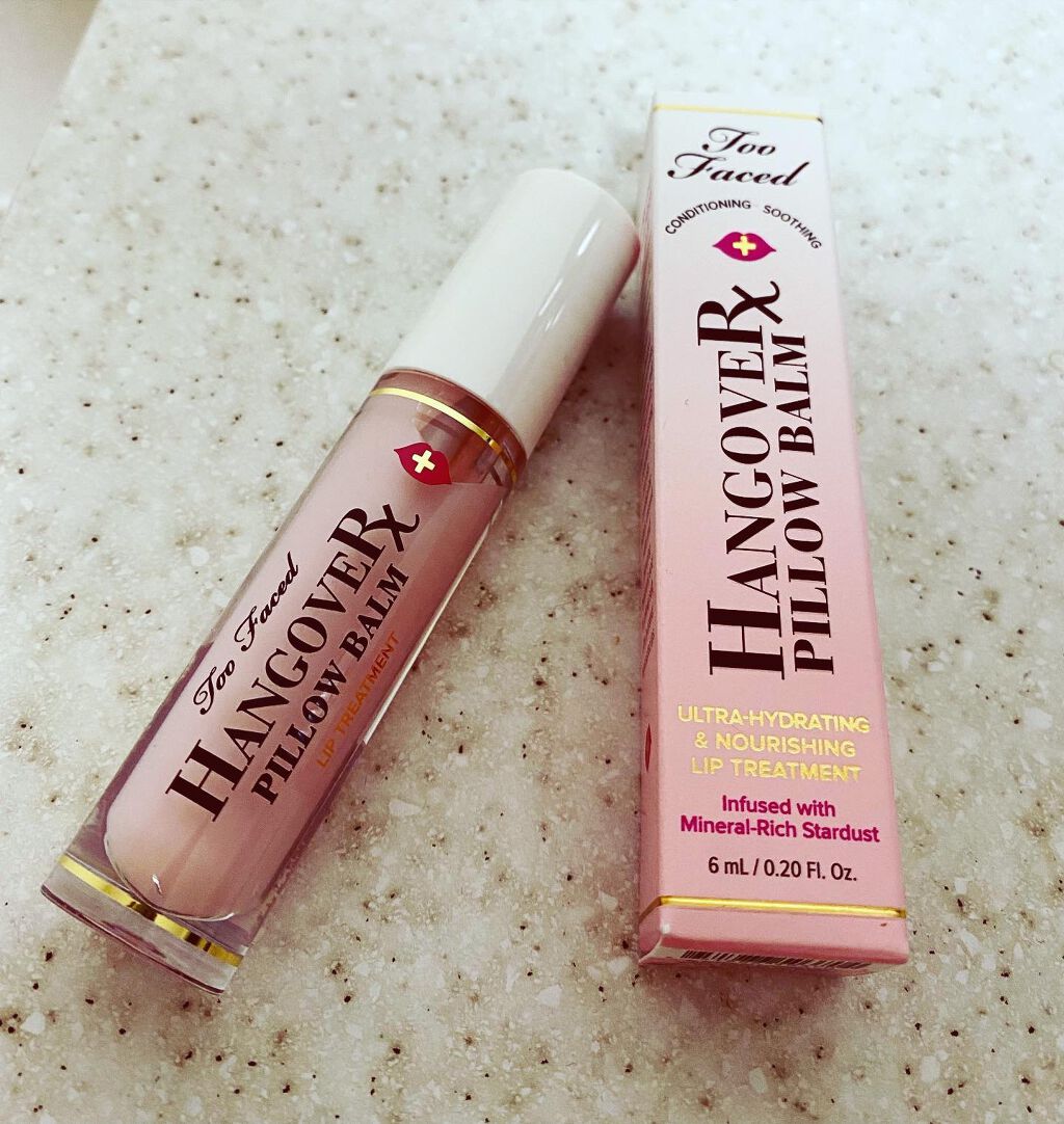 ～トゥー フェイスド ハングオーバー～ ピロー バーム リップ トリートメント/Too Faced/リップ美容液を使ったクチコミ（1枚目）