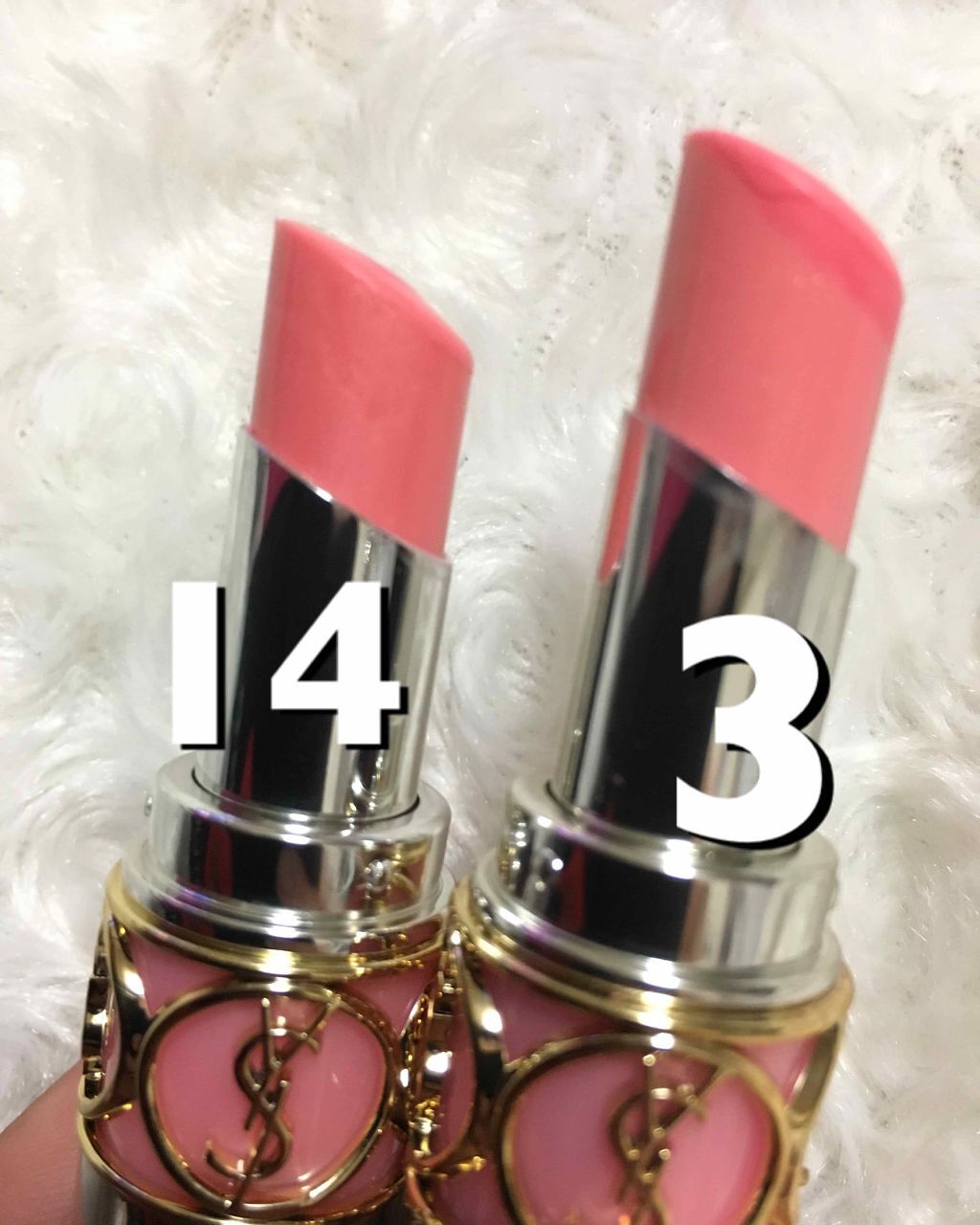 ヴォリュプテ ティントインバーム/YVES SAINT LAURENT BEAUTE/口紅を使ったクチコミ(2枚目)