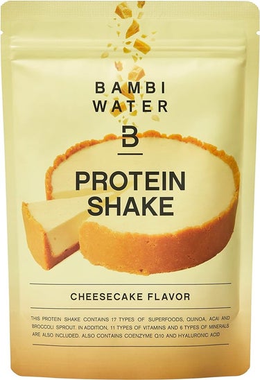 BAMBI WATER プロテインシェイク チーズケーキ