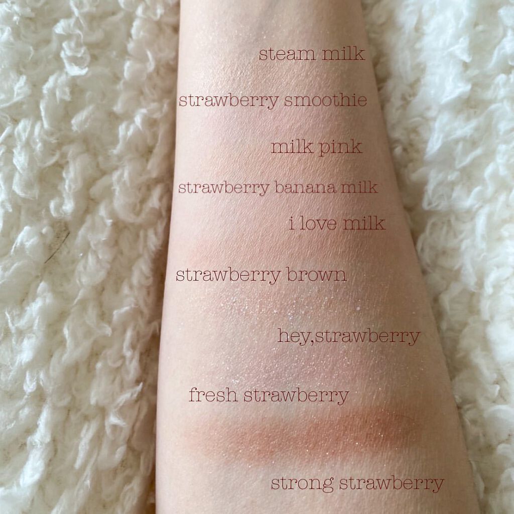 プレイカラーアイズ ≪ミルキーコレクション≫/ETUDE/アイシャドウパレットを使ったクチコミ(3枚目)