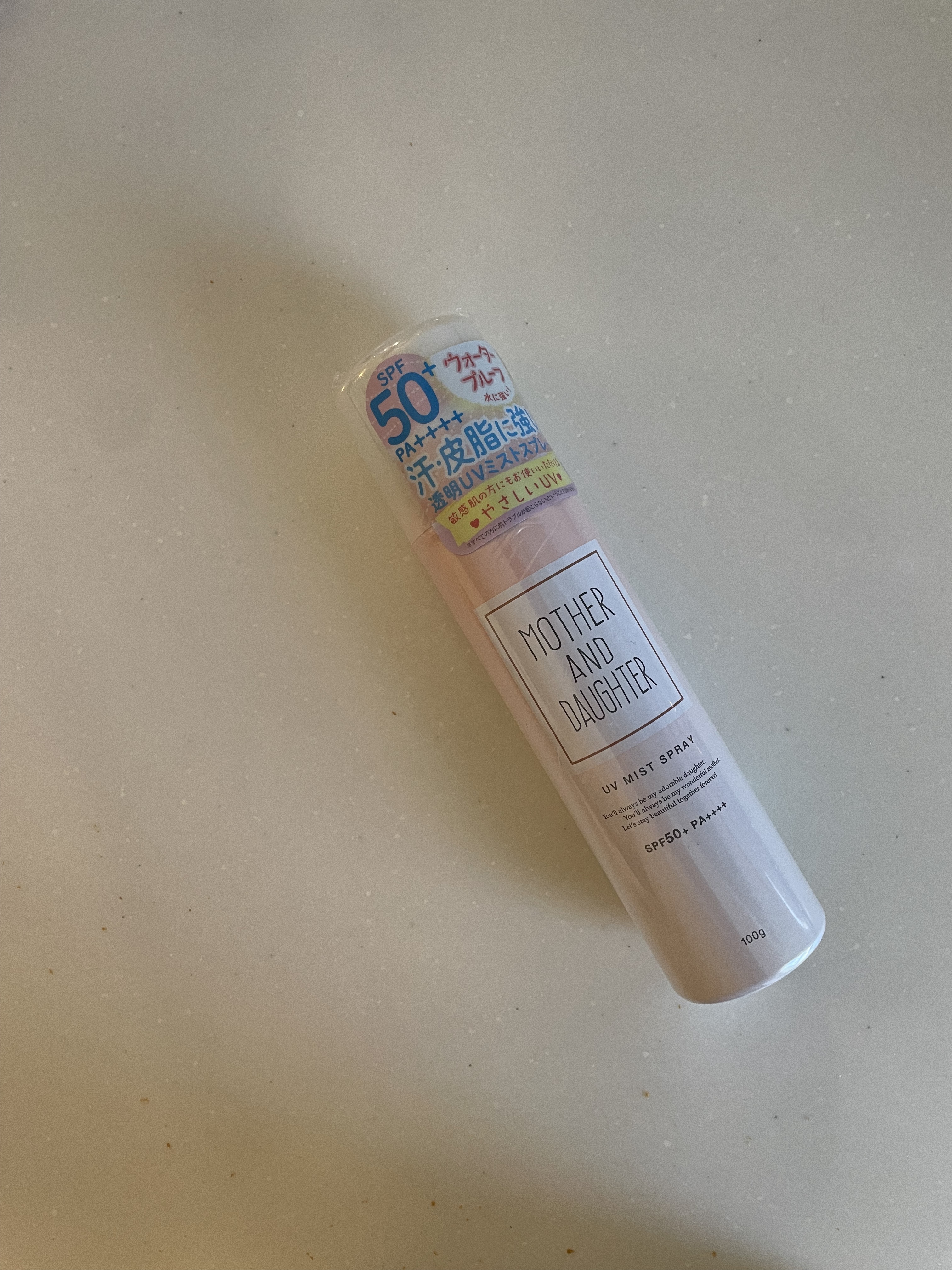 Mother&Daughter UVミストスプレー SPF50+ PA++++のクチコミ「ツーウェイワールド株式会社さんよりご提供🌻
マザーアンドドーター・UVミストスプレー
⋱⚘⋰ .....」（3枚目）