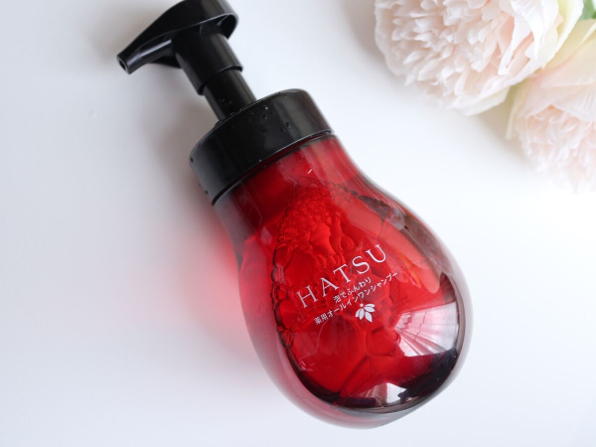 アピセラピーコスメティクス 泡でふんわり薬用オールインワンシャンプーのクチコミ「シャンプー・リンス・トリートメント・地肌ケア・毛髪ケアがこれ１つのオールインワンシャンプー。ロ.....」（2枚目）