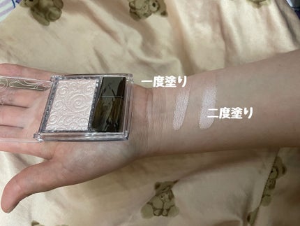 パールグロウハイライト/CEZANNE/パウダーハイライトを使ったクチコミ(3枚目)