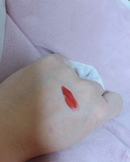 ジューシーラスティングティント/rom&nd/リップティントを使ったクチコミ(3枚目)