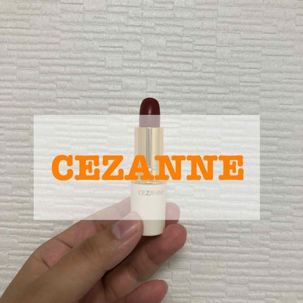 ラスティング リップカラーN/CEZANNE/口紅を使ったクチコミ(1枚目)