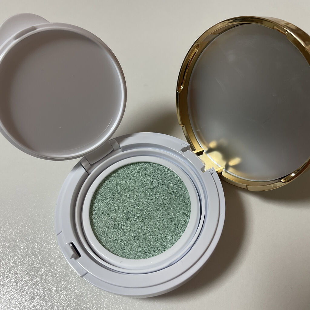 シカモイストクッションメイクアップベース/プレスカワジャパン/化粧下地を使ったクチコミ（2枚目）