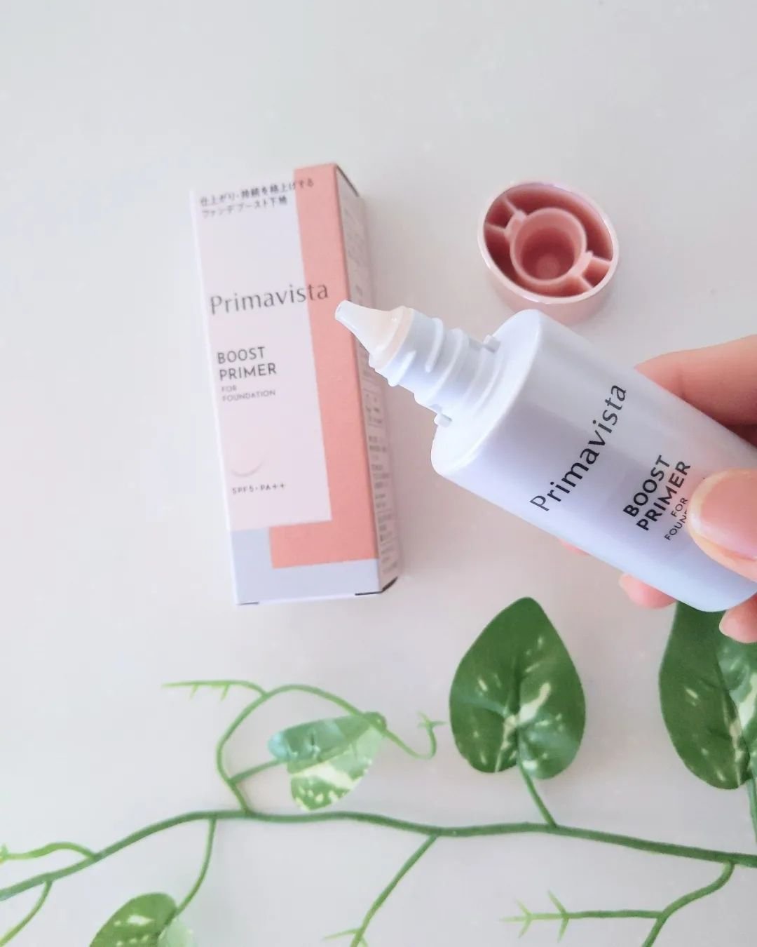 ファンデブースト<皮脂くずれ防止>/プリマヴィスタ/化粧下地を使ったクチコミ（2枚目）