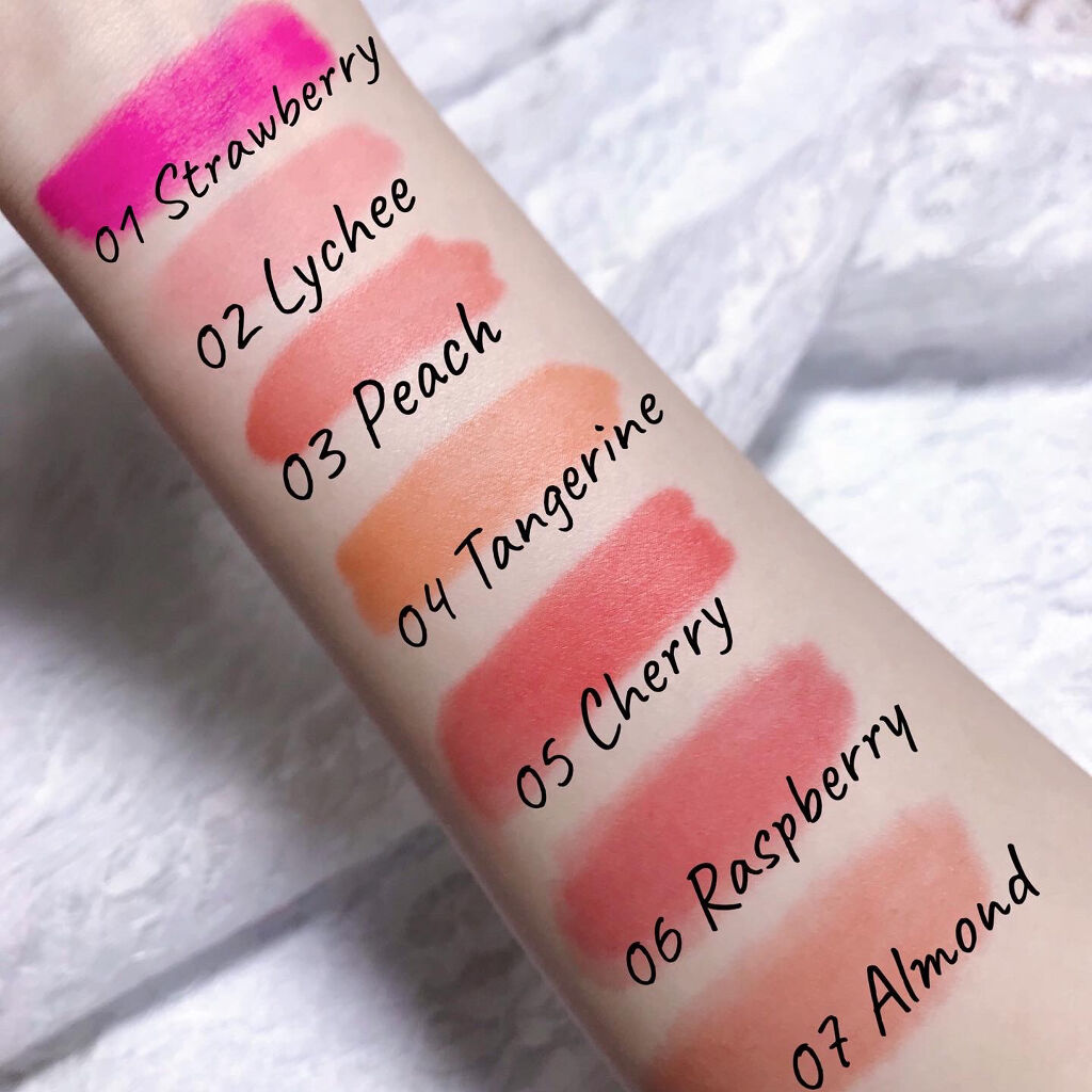 Vit C ウォーターティント 04 Tangerine/CathyDoll/リップティントを使ったクチコミ（2枚目）