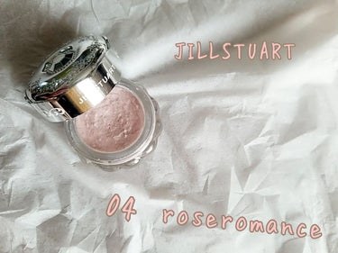 JILLSTUART
ジェリーアイカラー
04 rose romance

♡ふんわりとフローラルのいい香りがする
この匂いを嫌いな人はいないと思います！((多分

♡少量で目元を華やかにしてくれる(コ