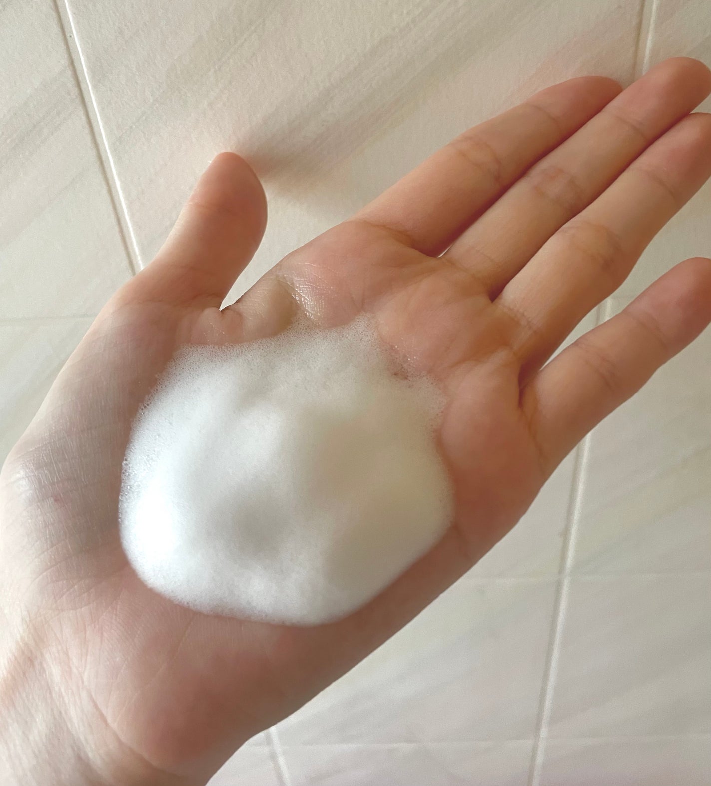 泡の洗顔料/カウブランド無添加/泡洗顔を使ったクチコミ(2枚目)