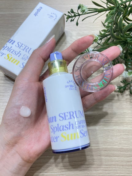 エスポア ウォータースプラッシュサンセラム/espoir/日焼け止めクリームを使ったクチコミ(2枚目)
