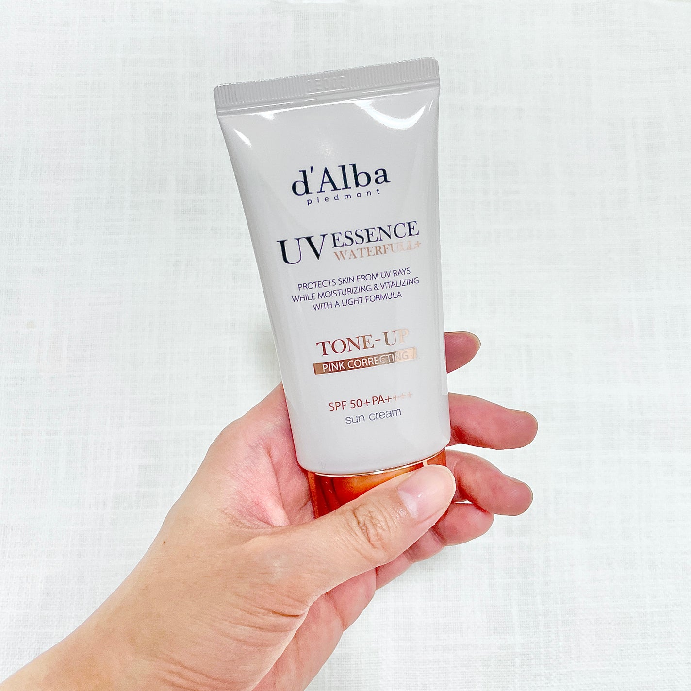 ウォータフルトーンアップサンクリーム/ダルバ/日焼け止めクリームを使ったクチコミ(1枚目)