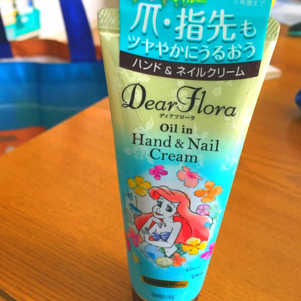 ディアフローラ オイルイン ハンド＆ネイルクリーム フローラルブーケ/マンダム/ハンドクリームを使ったクチコミ（1枚目）