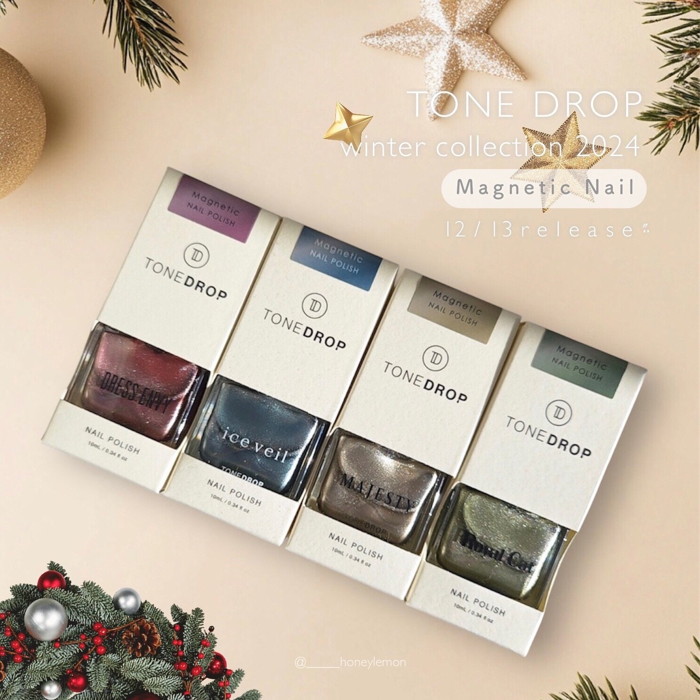 TONE DROP ネイルポリッシュ/D-UP/マニキュアを使ったクチコミ（1枚目）