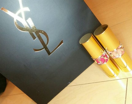 ルージュ ヴォリュプテ シャイン/YVES SAINT LAURENT BEAUTE/口紅を使ったクチコミ(1枚目)