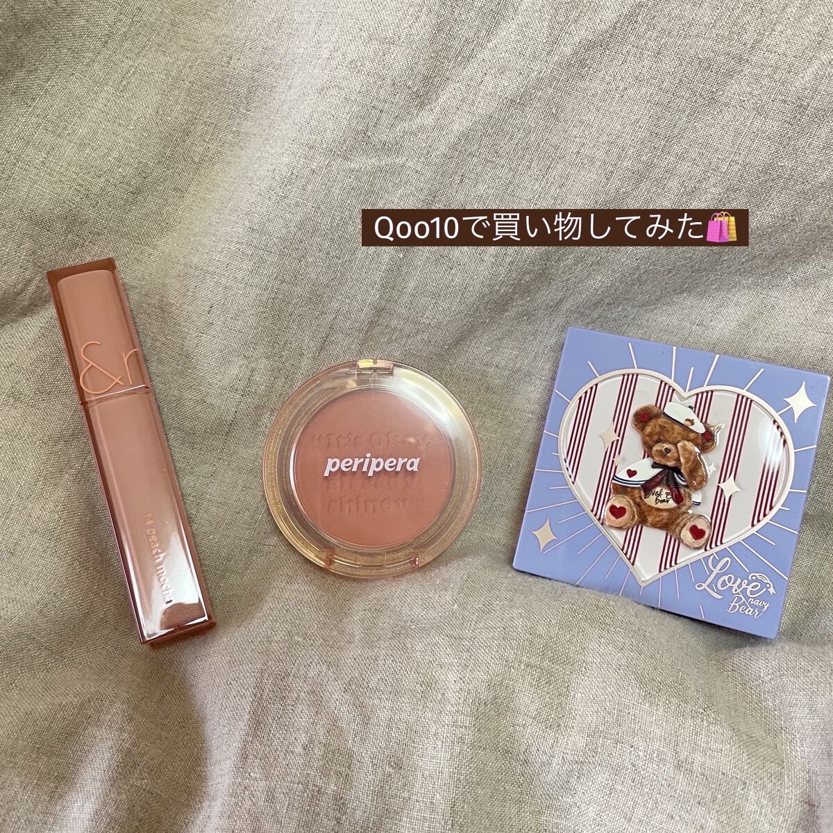 ピュア ブラッシュド サンシャイン チーク/PERIPERA/パウダーチークを使ったクチコミ（1枚目）