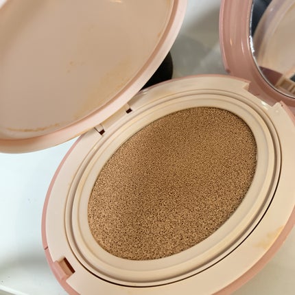 マスクフィットオールカバークッション 21N アイボリー/TIRTIR(ティルティル)/クッションファンデーションを使ったクチコミ(3枚目)