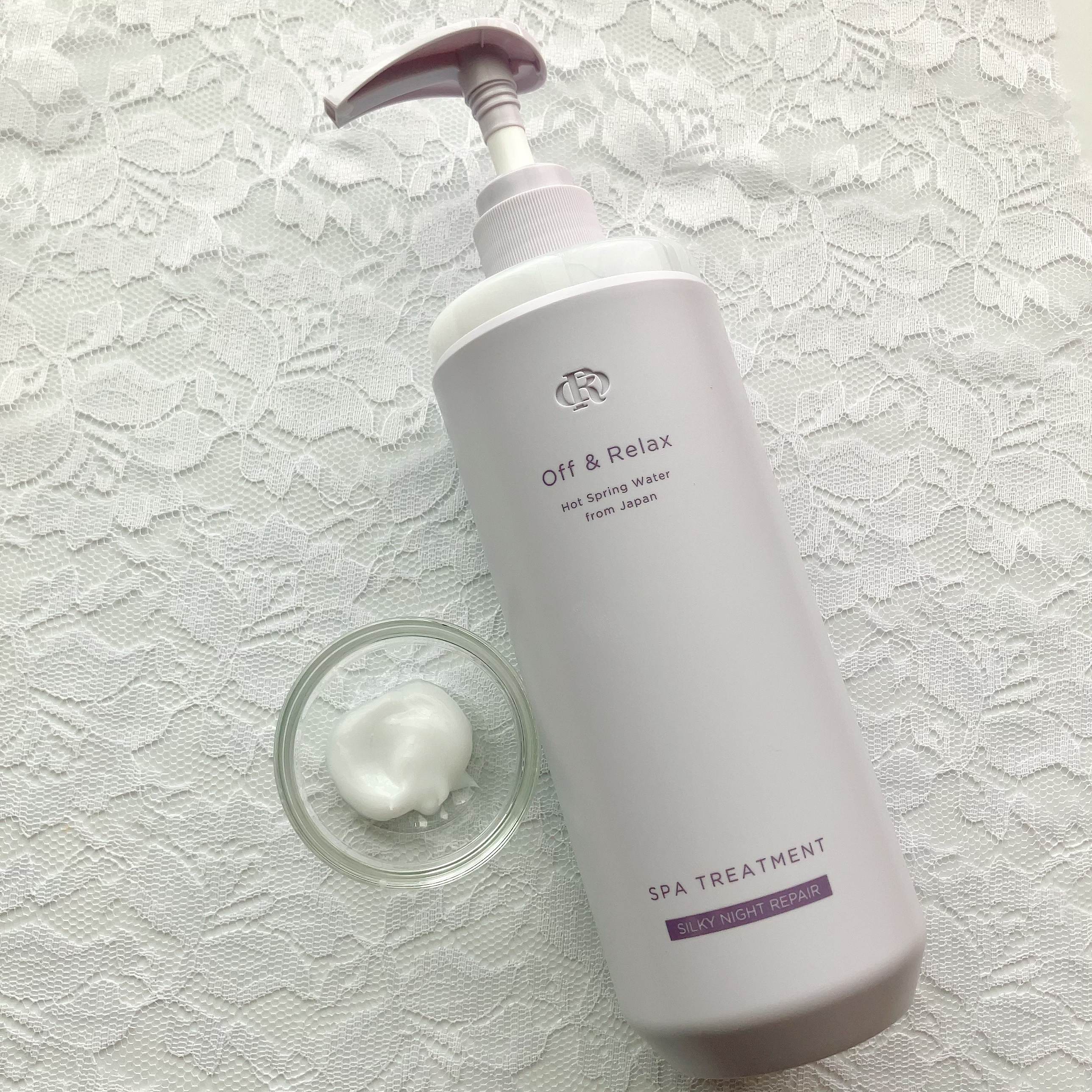 ＯＲ スパ・シャンプー／ヘアトリートメント シルキーナイトリペア/Off&Relax/市販シャンプーを使ったクチコミ（3枚目）