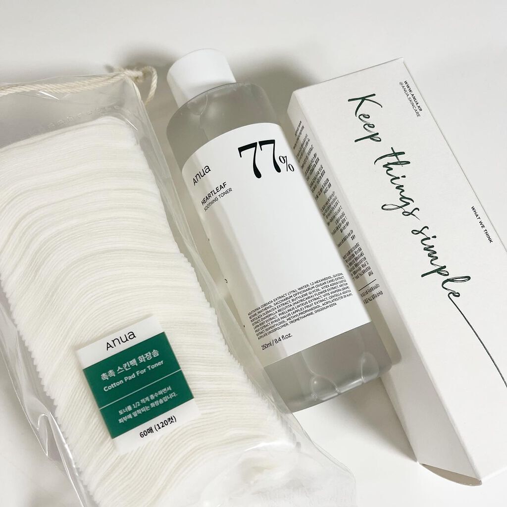 ドクダミ 77 スージングトナー/Anua/化粧水を使ったクチコミ（1枚目）