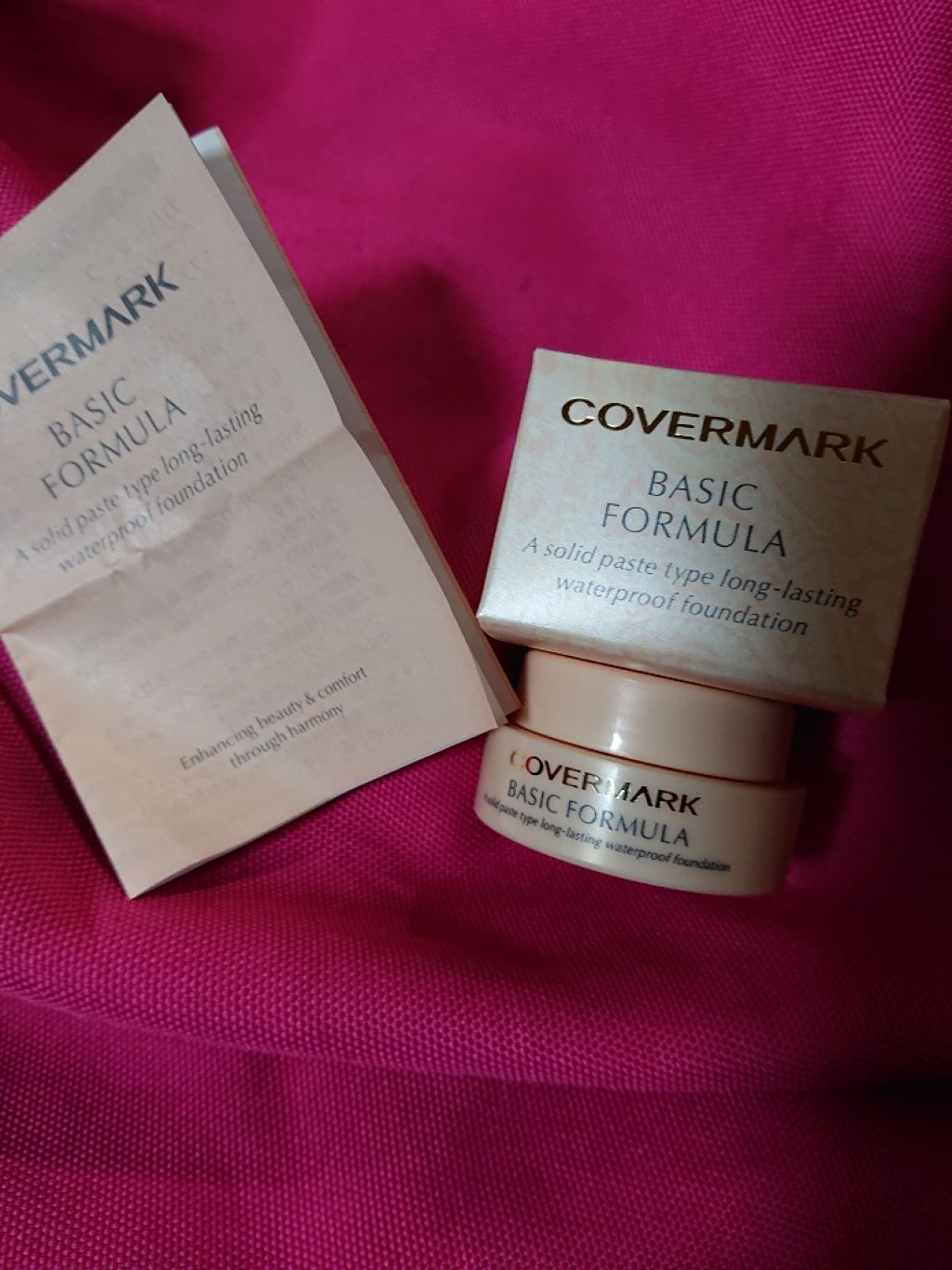 ブライトアップファンデーション/COVERMARK/スティックコンシーラーを使ったクチコミ（2枚目）