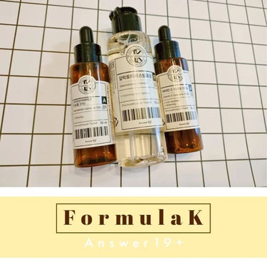 FormulaK ナイアシンアミドリポソーム5%/Qoo10/美容液を使ったクチコミ（1枚目）