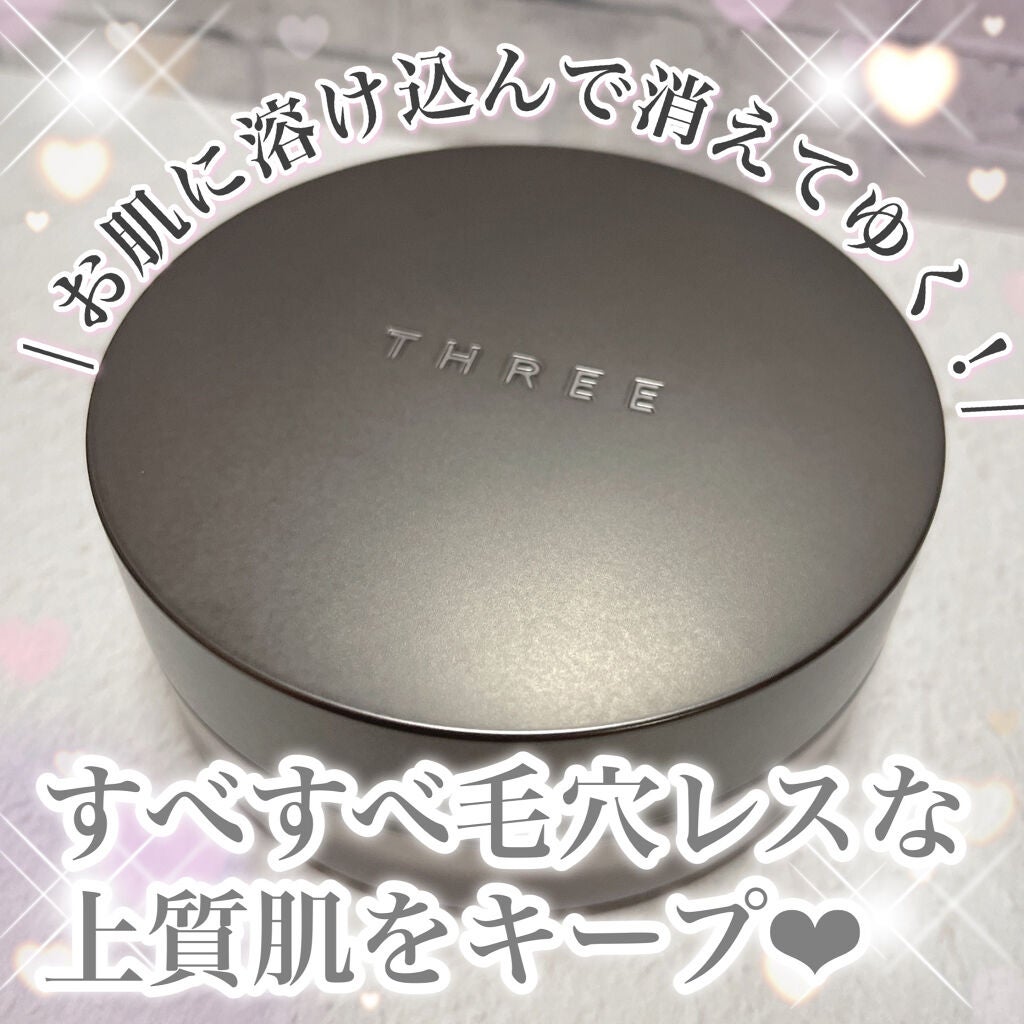 アドバンスドエシリアルスムースオペレーター ルースパウダー/THREE/ルースパウダーを使ったクチコミ(1枚目)