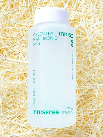 グリーンティー ヒアルロン スキン/innisfree/化粧水を使ったクチコミ(4枚目)