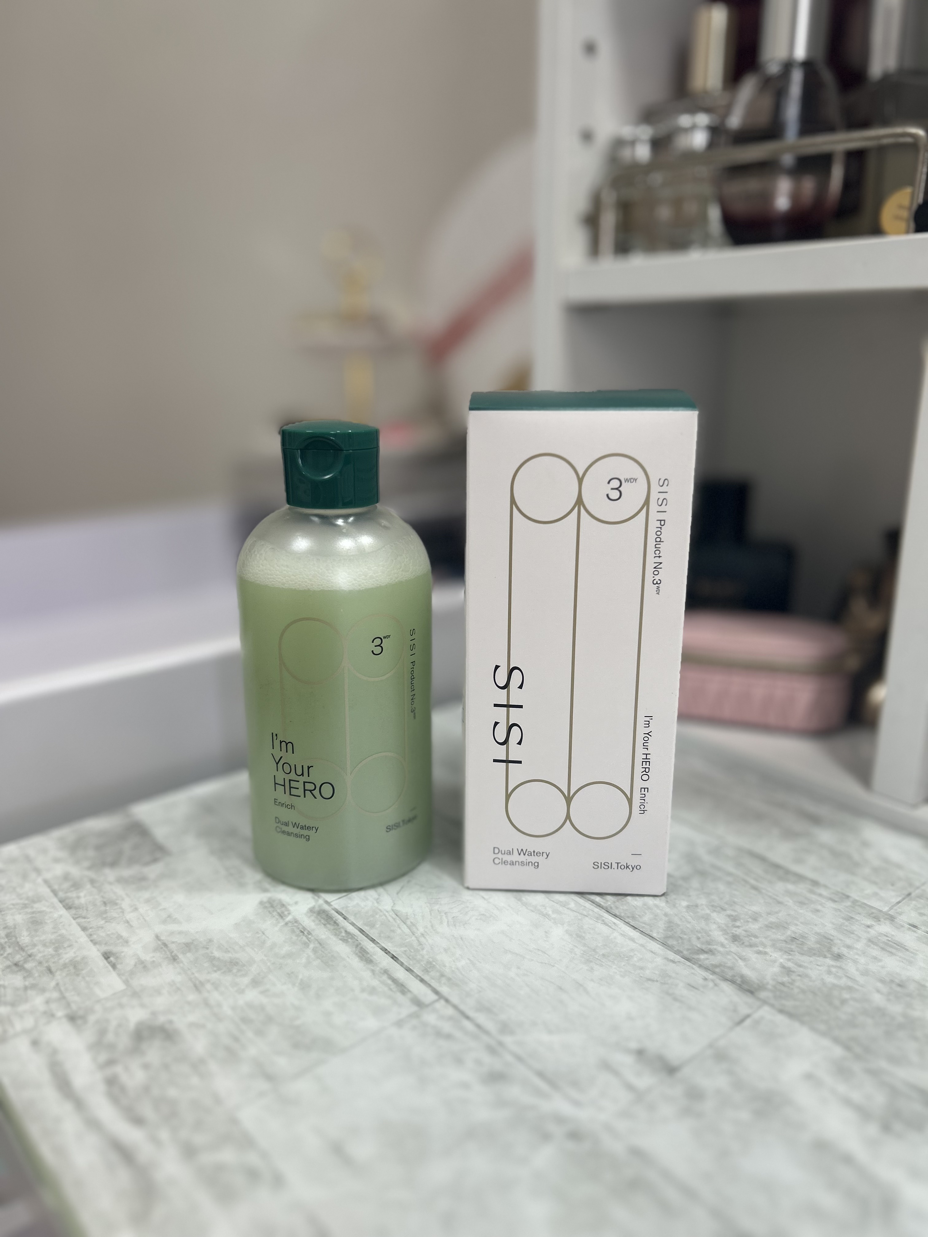 アイムユアヒーロー エンリッチ/SISI/クレンジングウォーターを使ったクチコミ（2枚目）