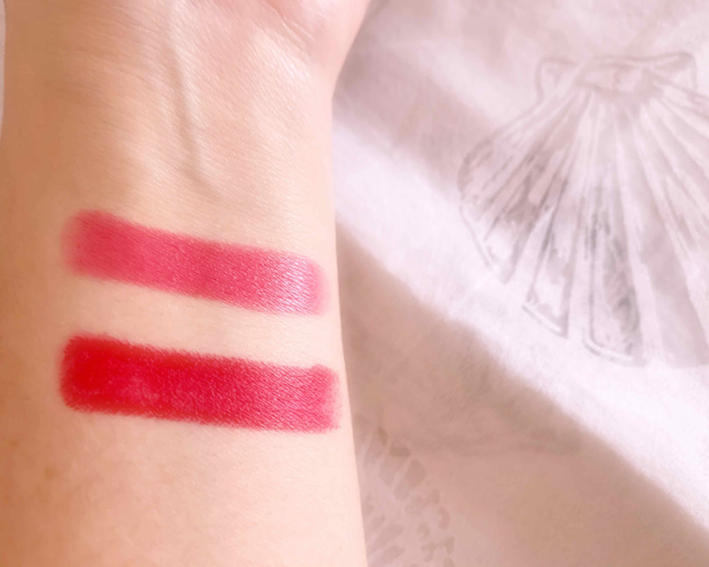 ラスティング リップカラーN/CEZANNE/口紅を使ったクチコミ（2枚目）